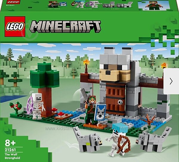 Конструктор LEGO Minecraft Вовк із Цитаделі 21261