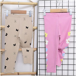 Лосины в рубчик для девочки, Viollen, Турция, р.86-110