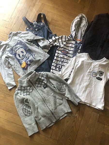 Набор одежды на мальчика рост 86-92  6 вещей