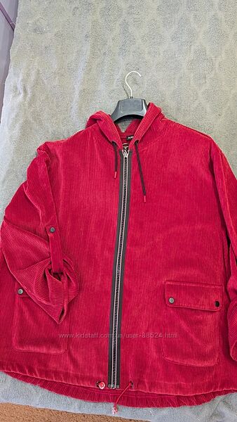 Прогулочний вельветовий костюм Darkwin великий розмір 