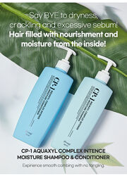 Набір безсульфатний зволожуючий шампунь та кондиціонер з аквасилом CP-1