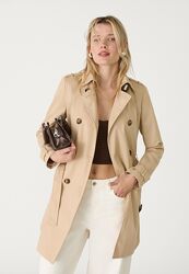 Короткий Тренч плащ Stradivarius 5800/128/430 розм. XS
