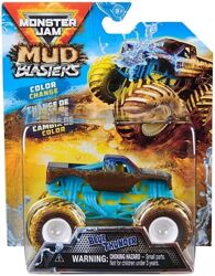 Monster Jam Truck Blue Thunder меняющая цвет 164 Внедорожник джип Spin Mas