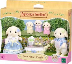 Sylvanian Families 5735 Flora Rabbit Family семья кроликов Флоры