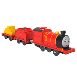 Thomas & Friends Talking James Моторизованный говорящий паровозик Джеймс M