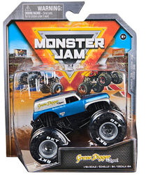 Monster Jam Catastrophe Grave Digger машинка внедорожник джип 164 Monster