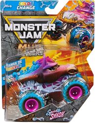 Monster Jam Truck Sparkle Smash color change меняющая цвет 164 Внедорожник