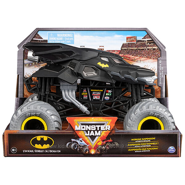 Monster Jam Внедорожник джип 124 Scale Batman Бэтмен Monster Trucks series