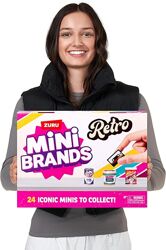 5 surprise Mini Brands Retro Ретро адвент календарь Series 1 Advent Calenda