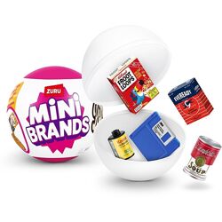 5 surprise Mini Brands Retro Ретро мини бренды zuru 1 капсула Zuru