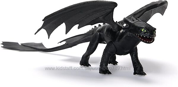 Игровая Фигурка Дракон Беззубик 23 см DreamWorks Dragons Toothless Spin Mas