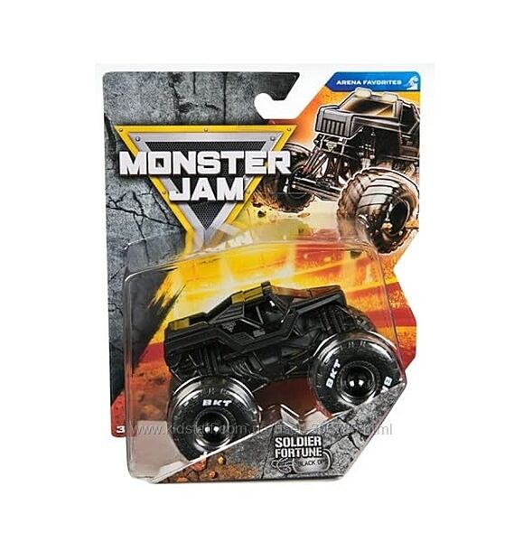 Monster Jam Truck Soldier Fortune Diecast 164 Scale Vehicles Series 42 Spi