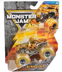 Monster Jam Truck El Toro Loco Diecast 164 Scale Vehicles Series 42 Spin M