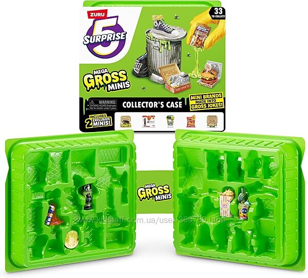 5 Surprise Mega Gross Minis Кейс сюрприз Collectors Case ZURU