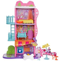 Enchantimals City Tails Town House & Cafe Playset HHC18 Игровой набор Дом Т