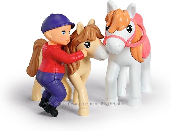 BABY born Minis игровой набор Эми Эмма с лошадками horse training set Zapf