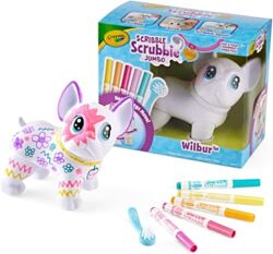 Crayola Scribble Scrubbie Jumbo Набор для рисования бульдог Wilbur