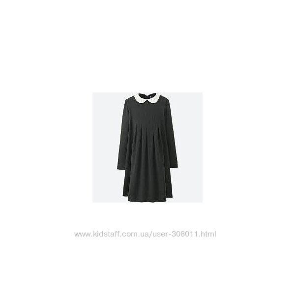 Платье школьное для девочки  ЮНИКЛО UNIQLO рост 125-135
