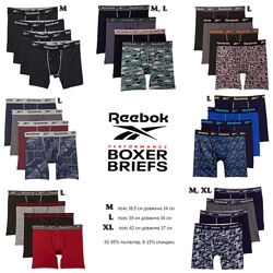 Чоловічі труси-боксери Reebok Performance Boxer Briefs M L XL упаковка 4 шт