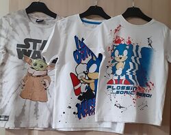 Футболки для хлопчика 9/10 років Sonic Star Wars
