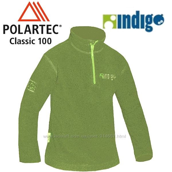 Легкий теплый влагоотводящий пуловер PuffyCOMMANDOR PolartecClassic100 р116