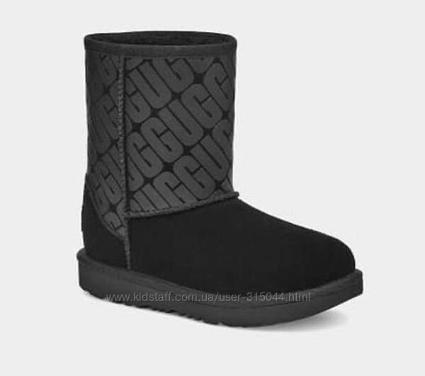 Classic short ugg classic   logo. оригинал
