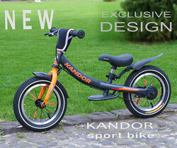 Беговел Kandor Ultra шина air, с тормозом- orange