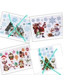 Новорічні наклейки на вікна melinera, німеччина