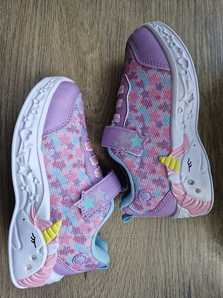 Дитячі кросівки з ефектом мерехтіння lily & dan тм магазину aldi