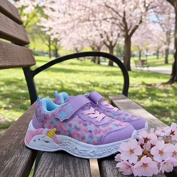 Дитячі кросівки з ефектом мерехтіння lily & dan тм магазину aldi