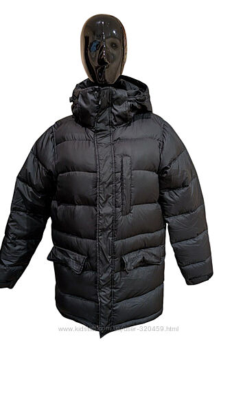 Натуральный зимний пуховик