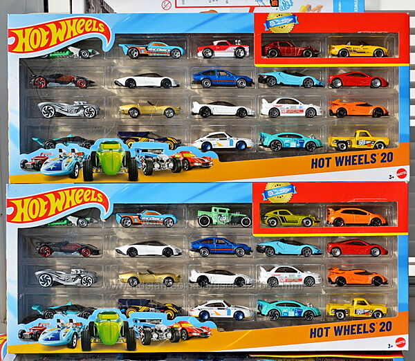 Набір машинок хот вілс 20шт набор машинок hot wheels 20шт ОРИГІНАЛ