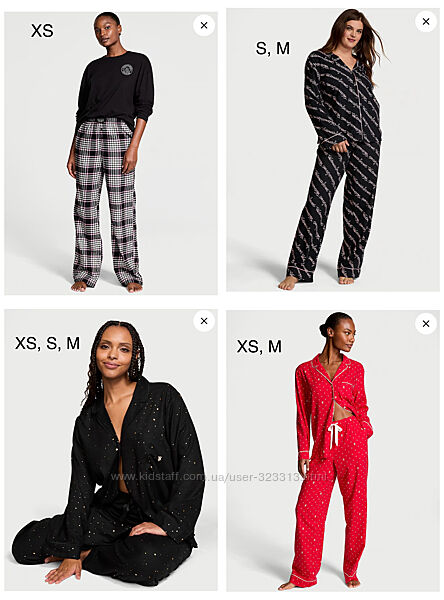 Victoria´s Secret Flannel Pajama Set піжама фланель