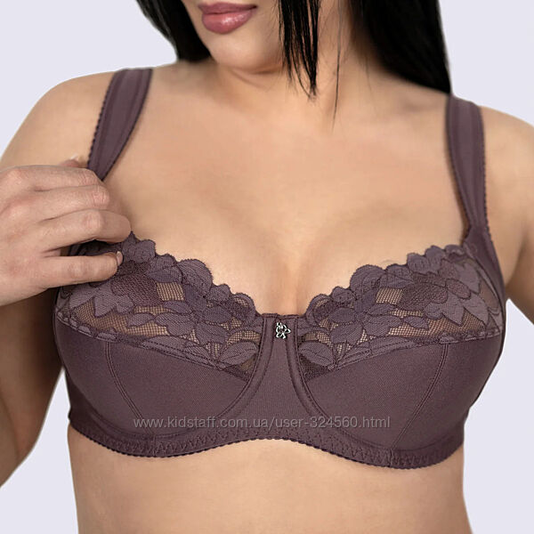 Модель 1507  Бюстгальтер з широкими бретелями і м&acuteякою чашкою на кісточках