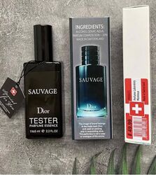 Тестер парфюм Sauvage, благородный и яркий аромат, 65 мл