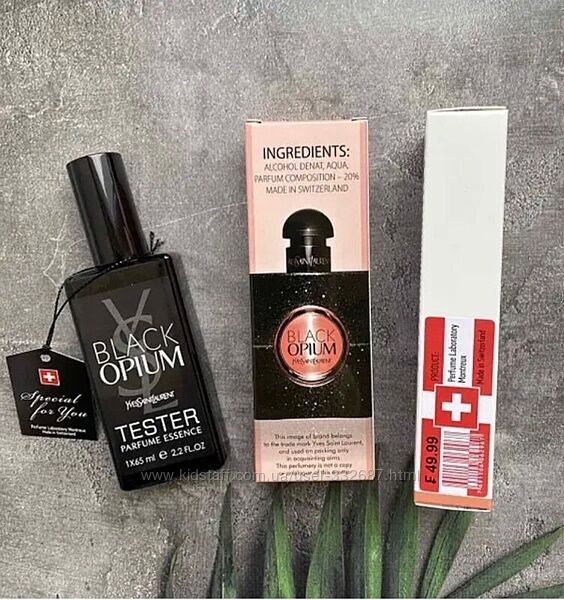 Тестер парфюм Yves Saint Laurent Black Opium 65 мл