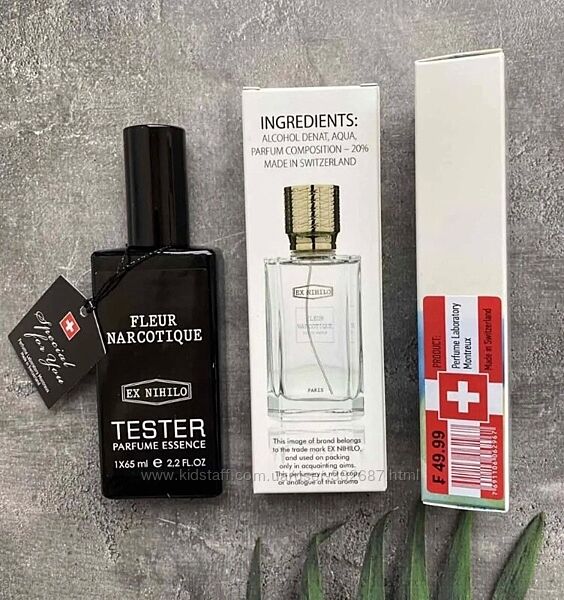 Женский тестер, парфюм Fleur Narcotique 65 мл, Швейцария