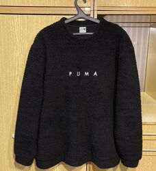 Флисовый меховой свитшот, шерпа Puma. Оригинал.