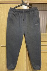 Спортивные трикотажные штаны на флисе, джоггеры Slazenger. Оригинал.