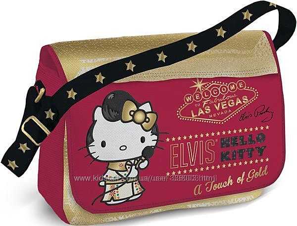 Яскрава сумка Hello Kitty Хеллоу Китти, серия Elvis. Розпродаж.