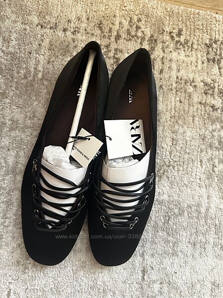 Балетки сатинові Zara