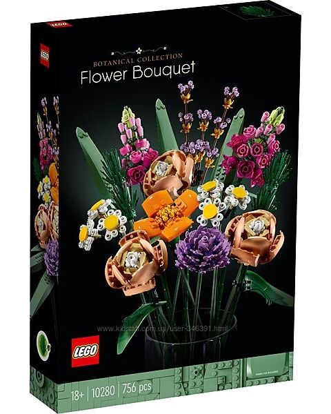 Lego Icons Букет цветов 10280