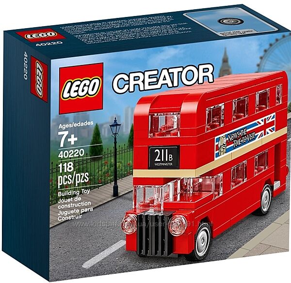 Lego Iconic Лондонский автобус 40220