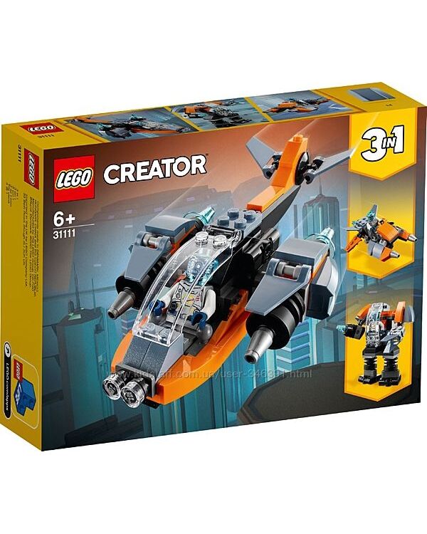 Lego Creator Кибердрон 31111