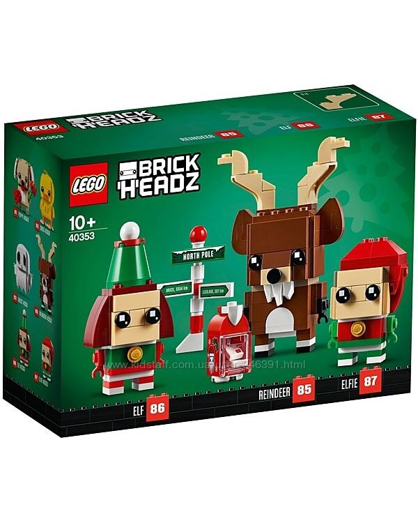 Lego BrickHeadz Олень и эльфы 40353