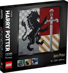 Lego Art Гарри Поттер Гербы Хогвартса 31201