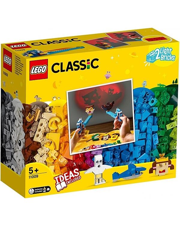 Lego Classic Кубики и свет 11009