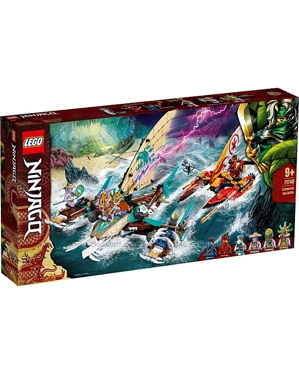 Lego Ninjago Морская битва на катамаране 71748