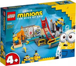 Lego Minions Миньоны в лаборатории Грю 75546