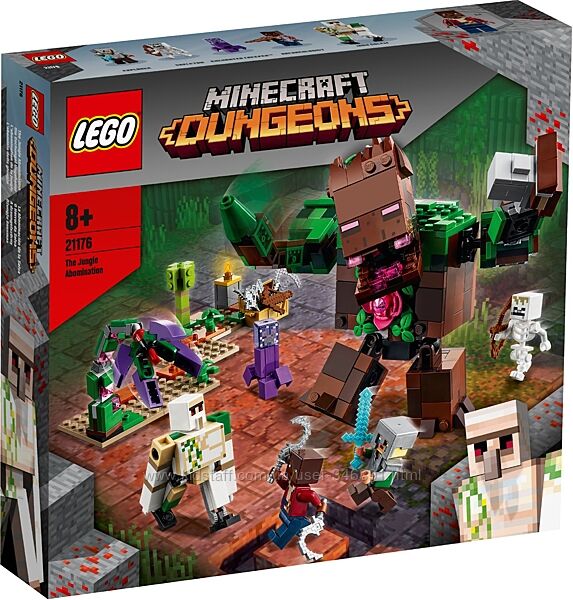 Lego Minecraft Мерзость из джунглей 21176